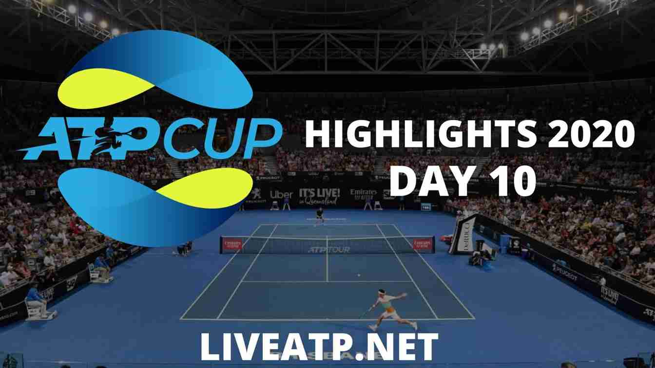 Day 10 ATP Cup 2020 Highlights 