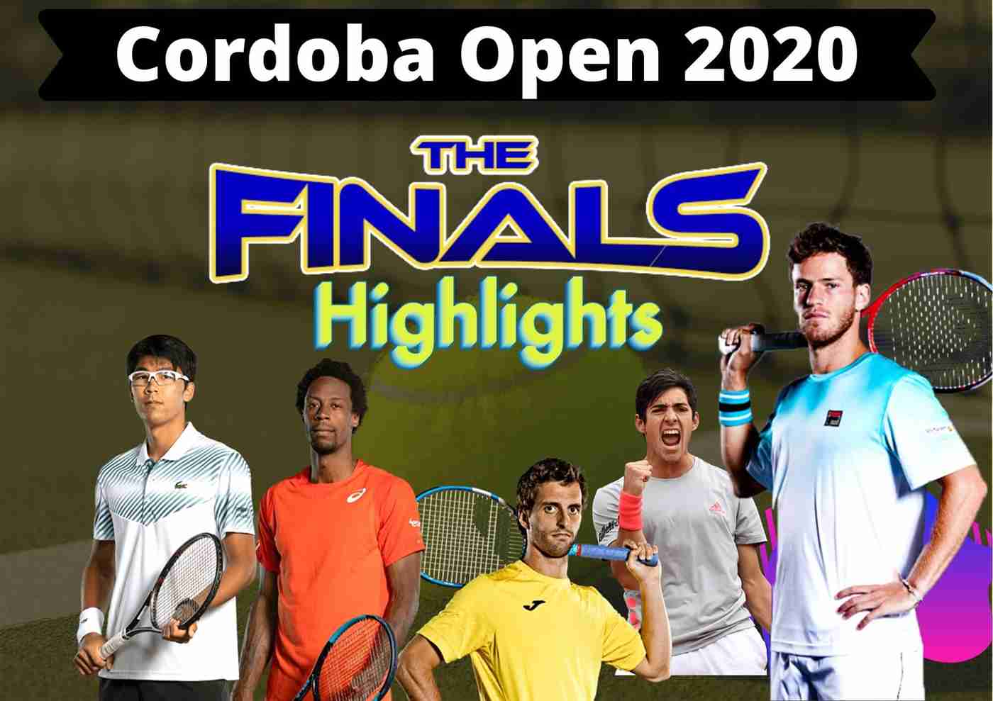 D Schwartzman Vs C Garin Final Highlights 2020 Cordoba Open