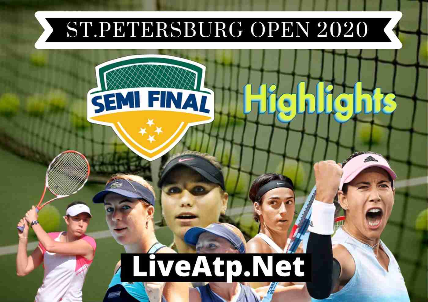 K Bertens Vs E Alexandrova Semi Final Highlights 2020