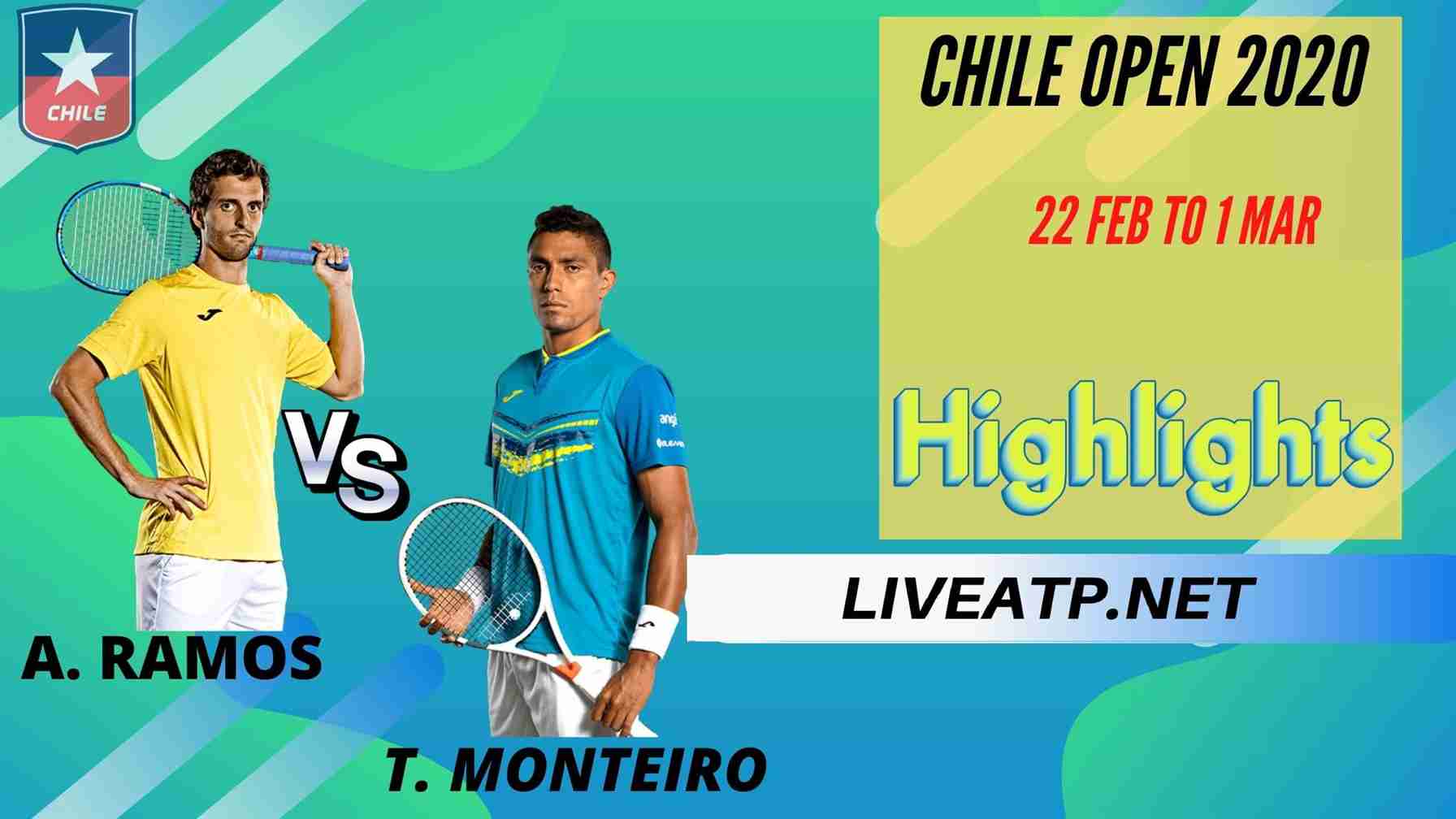 T Monteiro Vs A Ramos Vinolas Quarter Final Highlights 2020