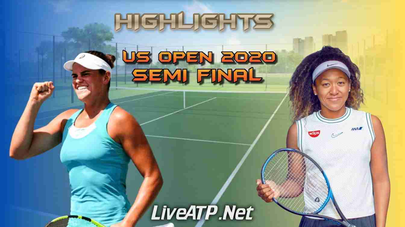 Brady Vs Osaka Highlights 2020 Semi Final US Open