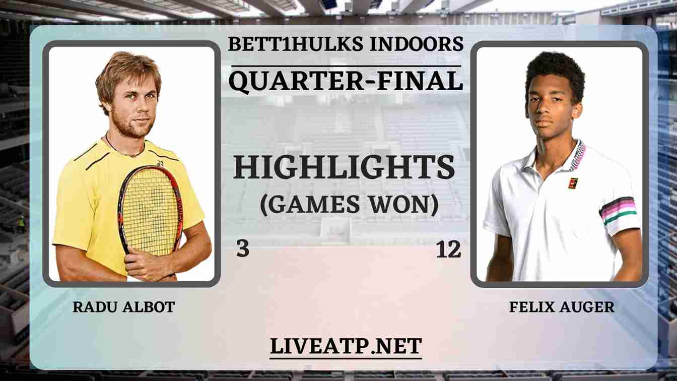 Bett1Hulks Indoors QF 2 Tennis Highlights 2020