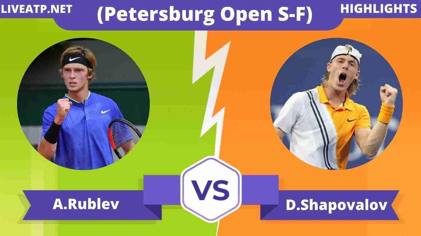 St Petersburg Open SF 2 Tennis Highlights 2020