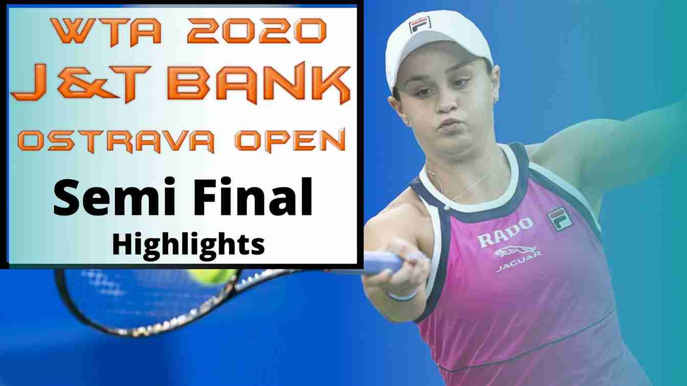 Ostrava Open SF 2 WTA Highlights 2020