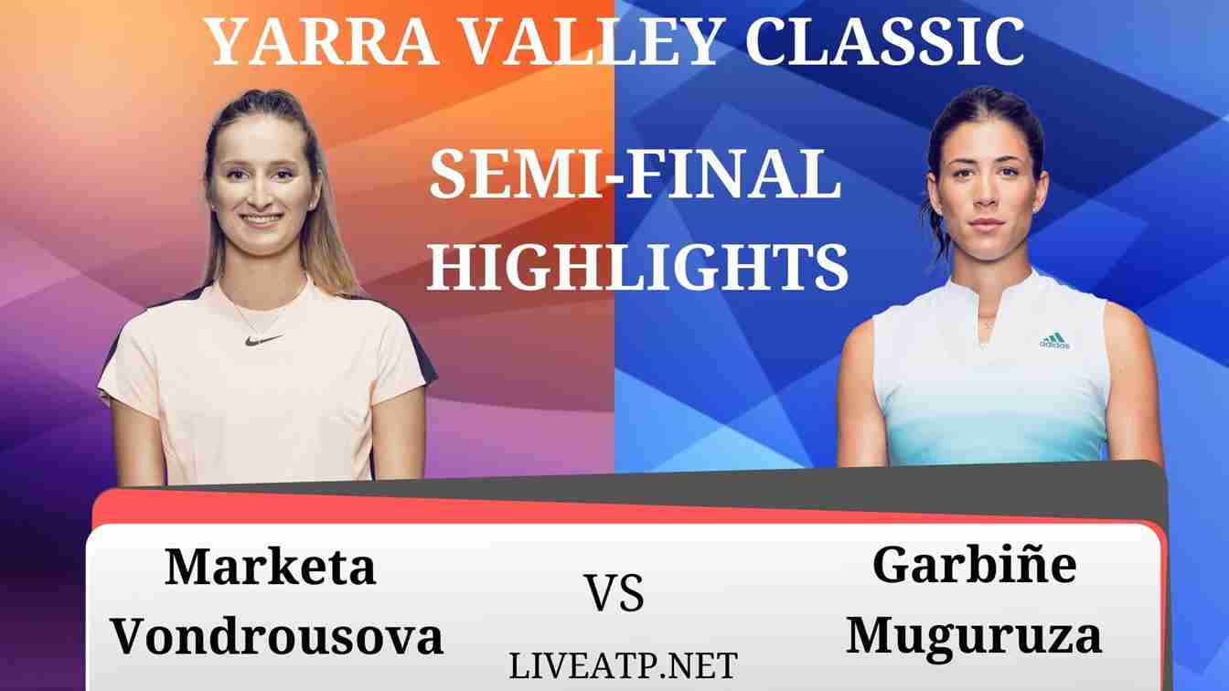 Yarra Valley Classic Semi Final Highlights 2021 WTA