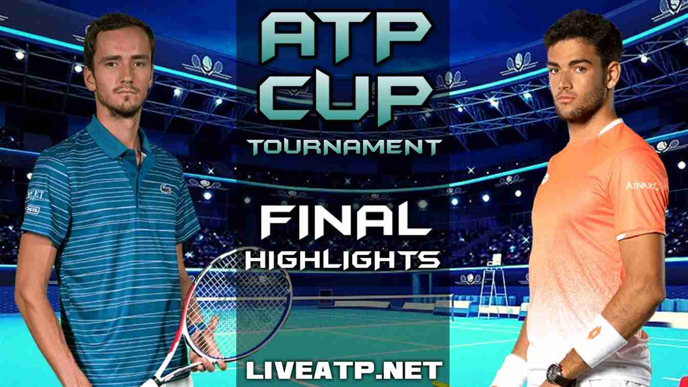 ATP Cup Tournament Final 1 Highlights 2021 ATP