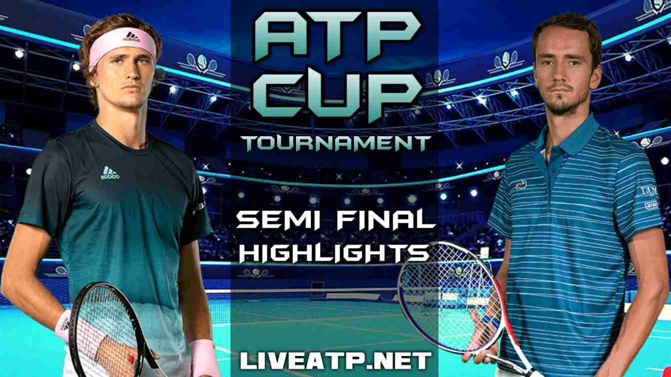 ATP Cup Tournament Semi Final 2 Highlights 2021 ATP
