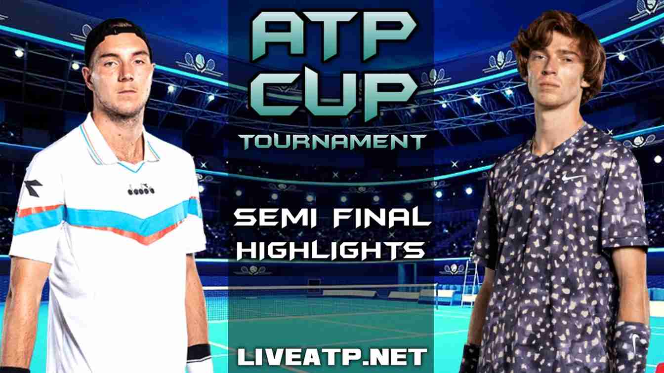 ATP Cup Tournament Semi Final 4 Highlights 2021 ATP
