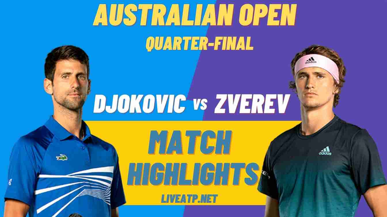 Australian Open Quarter Final 1 Mens Singles Highlights 2021