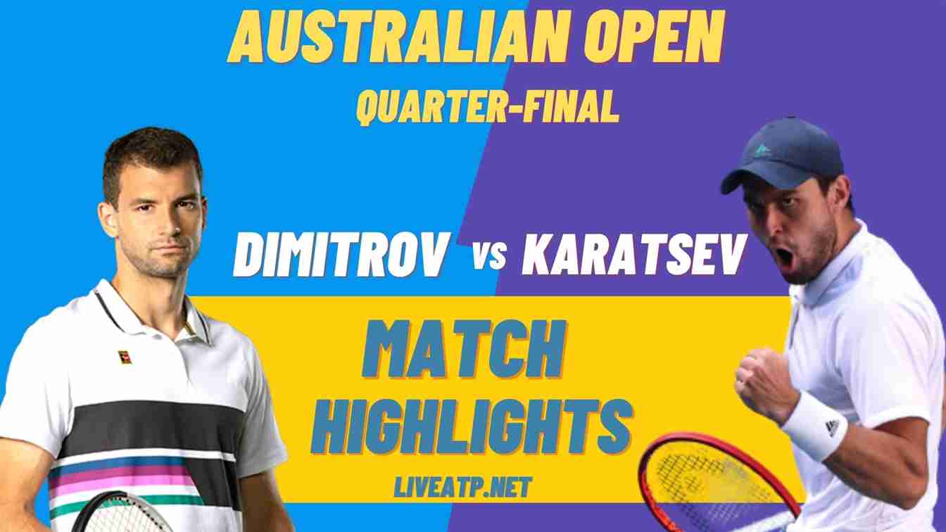 Australian Open Quarter Final 2 Mens Singles Highlights 2021