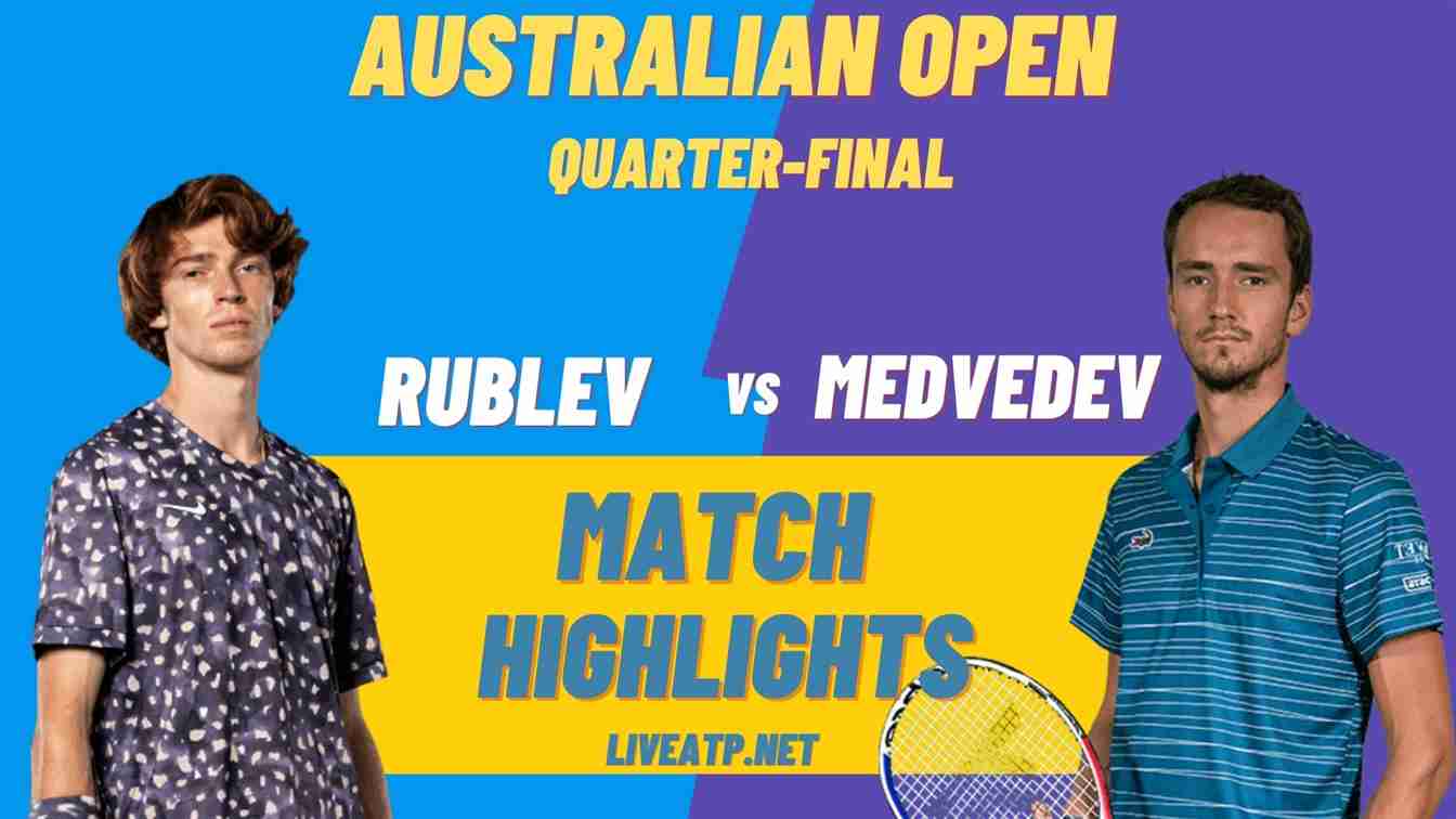 Australian Open Quarter Final 4 Mens Singles Highlights 2021