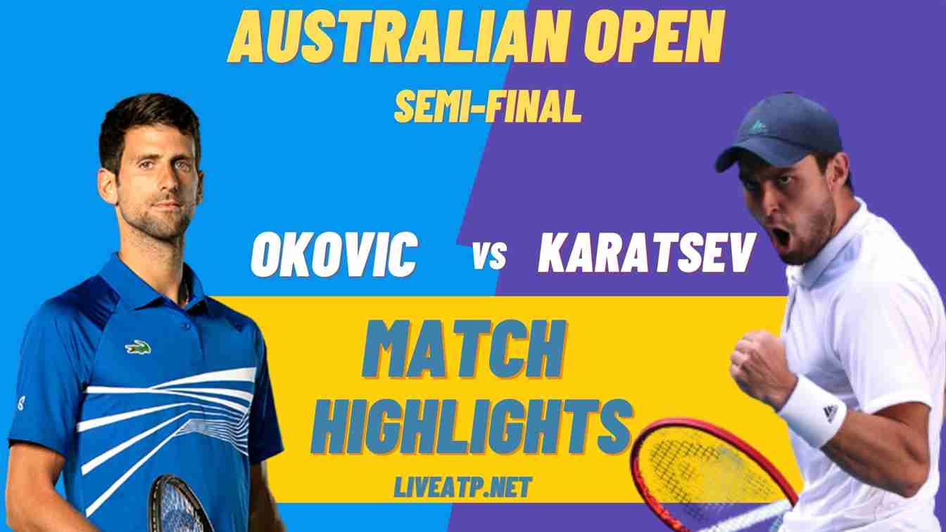 Australian Open Semi Final 1 Mens Singles Highlights 2021