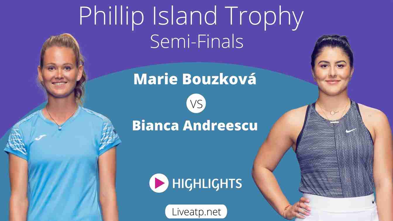 Phillip Island Trophy Semi Final 1 Highlights 2021 WTA