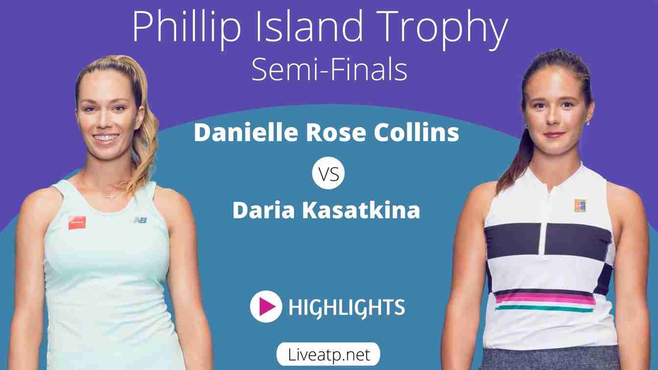 Phillip Island Trophy Semi Final 2 Highlights 2021 WTA