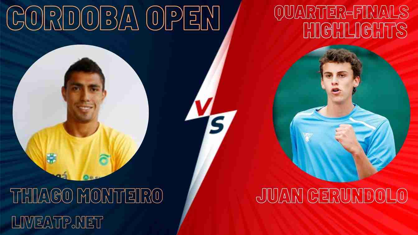 Cordoba Open Quarter Final 1 Highlights 2021 ATP