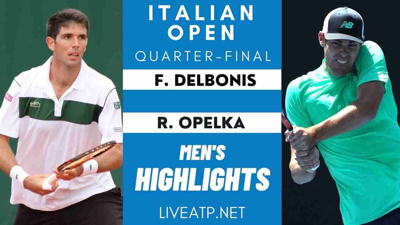 Italian Mens Quarter Final 2 Highlights 2021 ATP