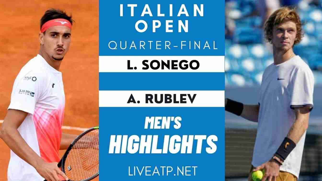 Italian Mens Quarter Final 4 Highlights 2021 ATP