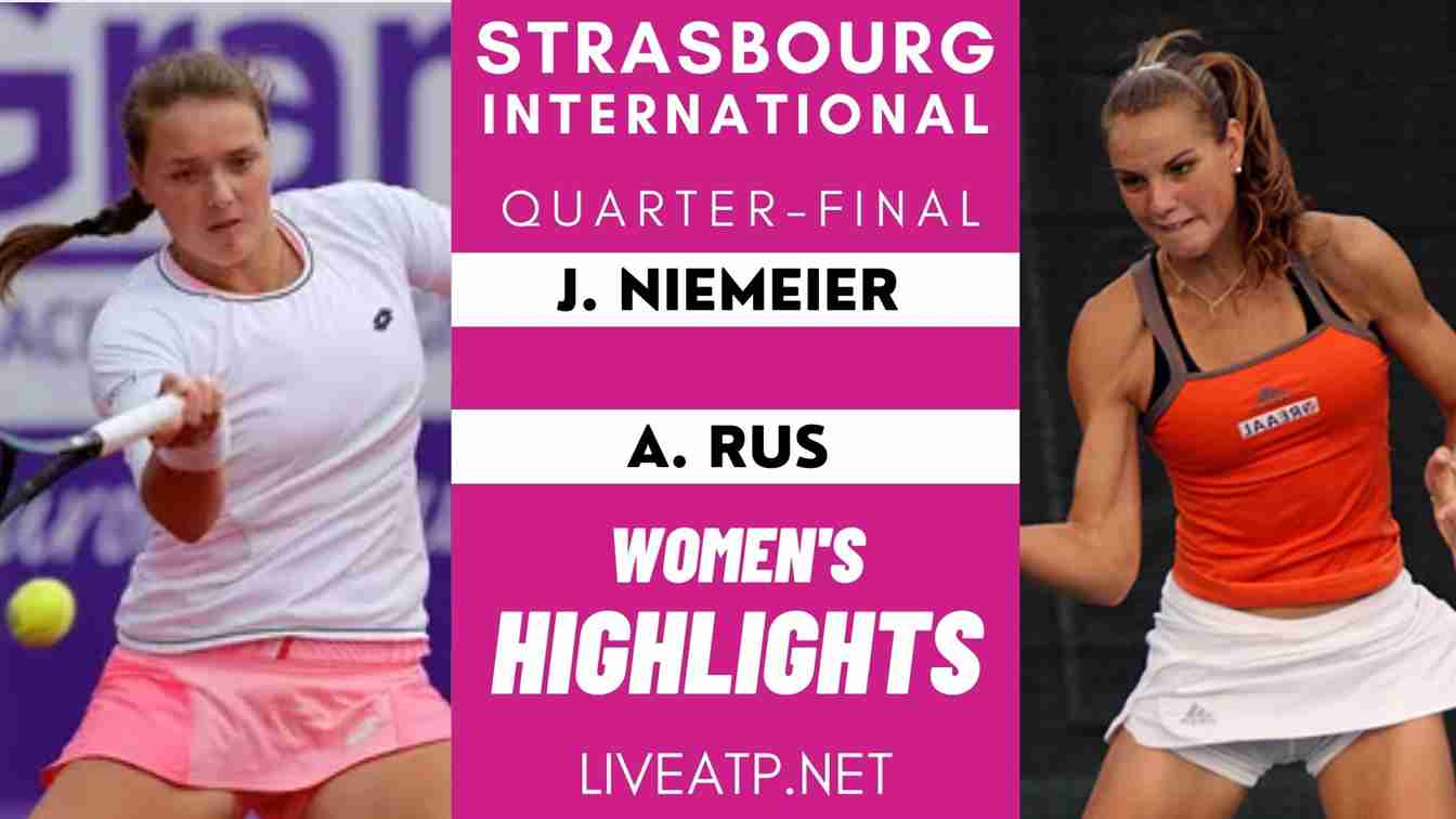 Strasbourg Quarter Final 1 Highlights 2021 WTA