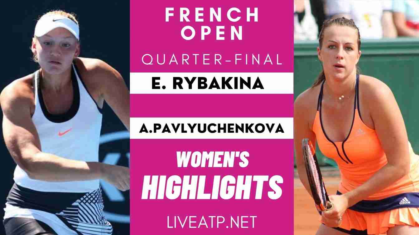 French Open Quarter Final 1 Women Highlights 2021