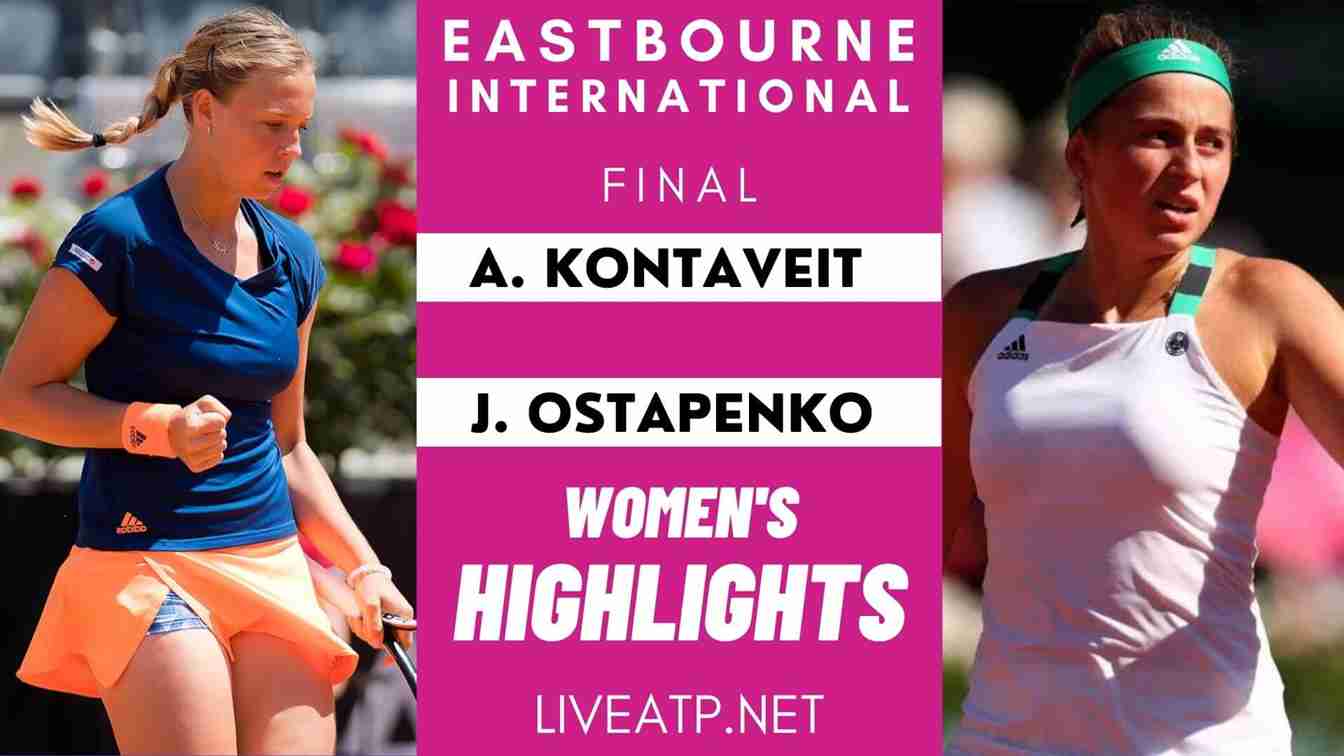 Eastbourne Women Final Highlights 2021 WTA