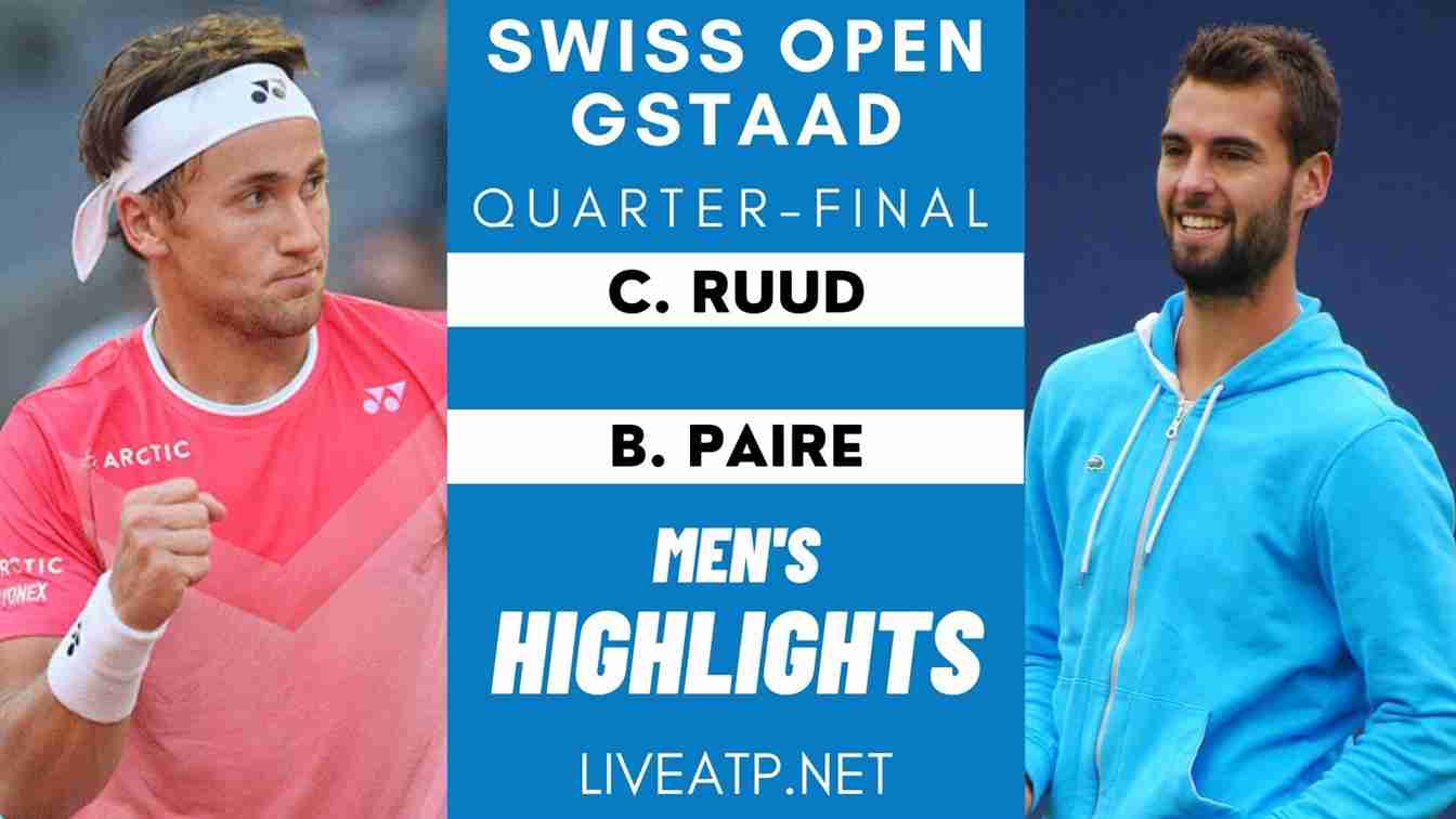Swiss Open Quarter Final 1 Highlights 2021 ATP