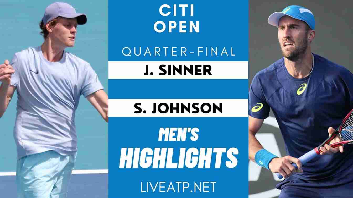 Citi Open Quarter Final 3 Highlights 2021 ATP