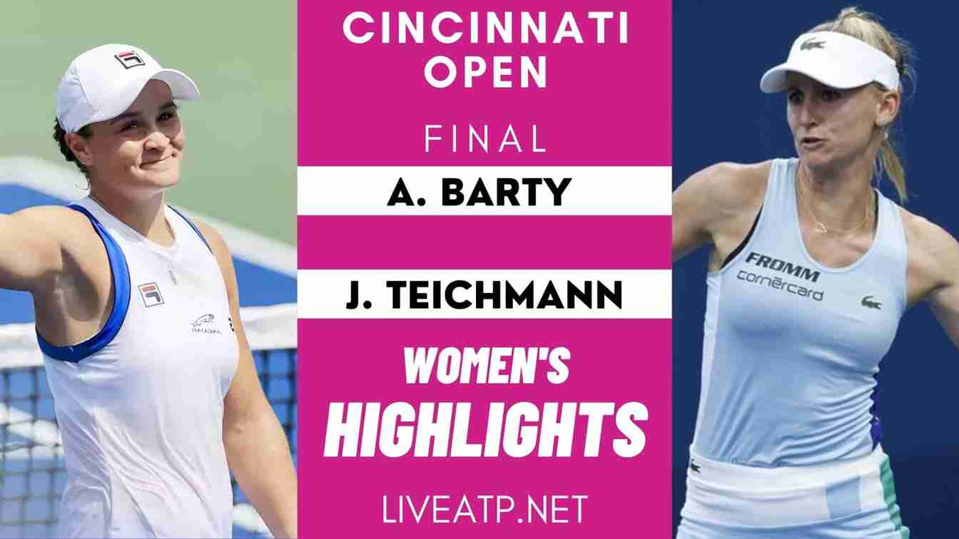 Cincinnati Open Final Highlights 2021 WTA