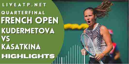 Kudermetova Vs Kasatkina Quarterfinal 2022 Highlights