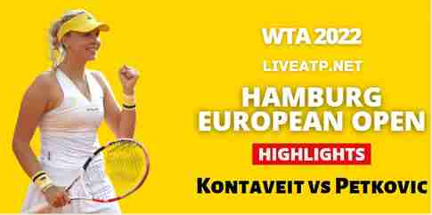 Kontaveit Vs Petkovic Quarterfinal 2022 Highlights