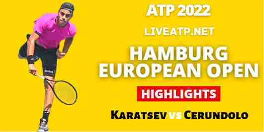 Karatsev Vs Cerundolo Quarterfinal 22072022 Highlights