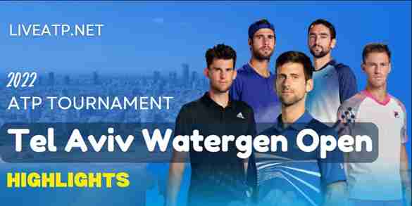 Djokovic Vs Cilic Tel Aviv Watergen Open Tennis Final 02Oct2022 Highlights