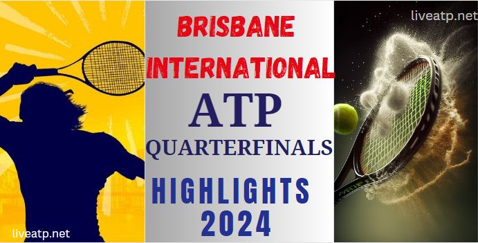 Hijikata Vs Dimitrov Brisbane International QF 1 Highlights 2024