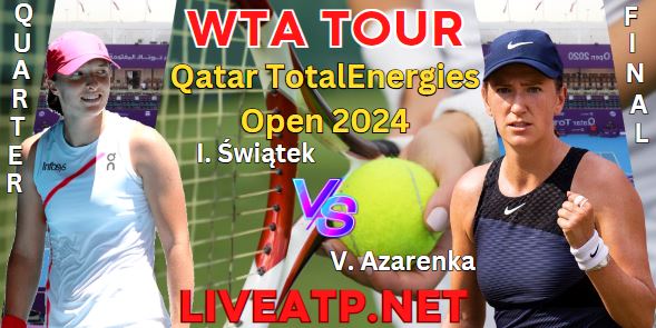 Swiatek Vs Victoria Qatar Total Open QF 2024 Highlights