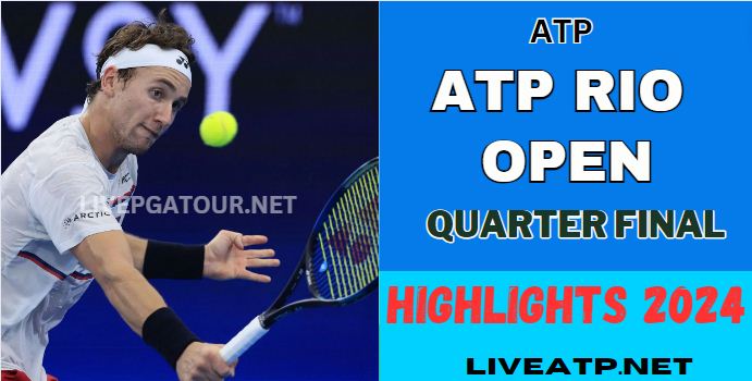 Rio Open ATP QuarterFinal Video Highlights 2024