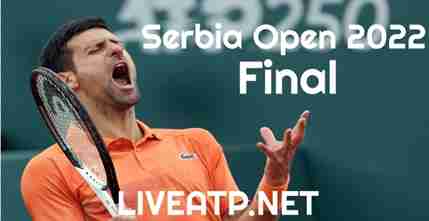 Novak Djokovic reached in his first final of 2022 in Serbia Open
