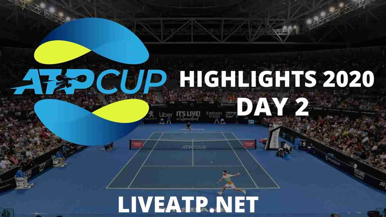 Day 2 ATP Cup 2020 Highlights