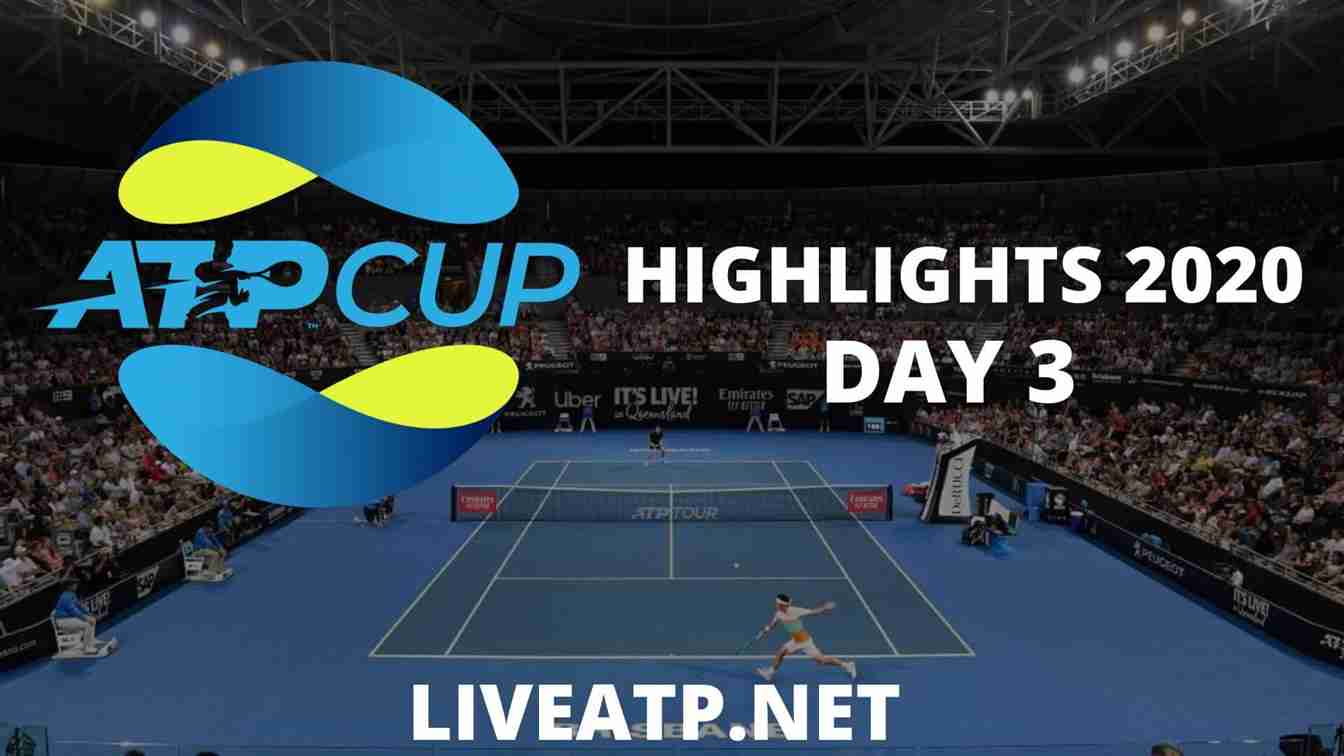 Day 3 ATP Cup 2020 Highlights