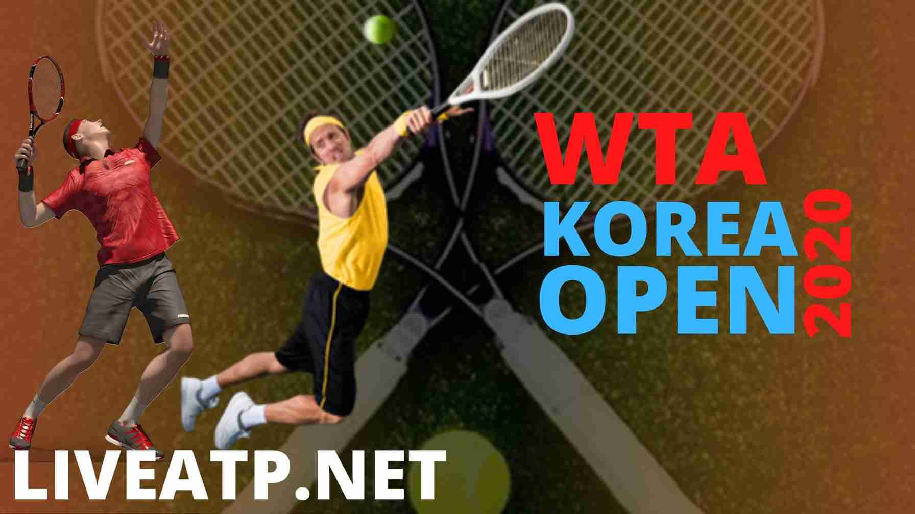 WTA Korea Open Tennis Live Stream 2020