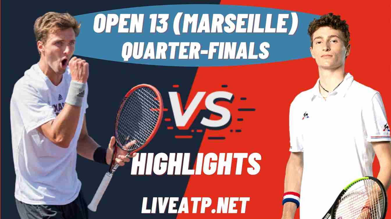 Open 13 Quarter Final 4 Highlights 2021 ATP