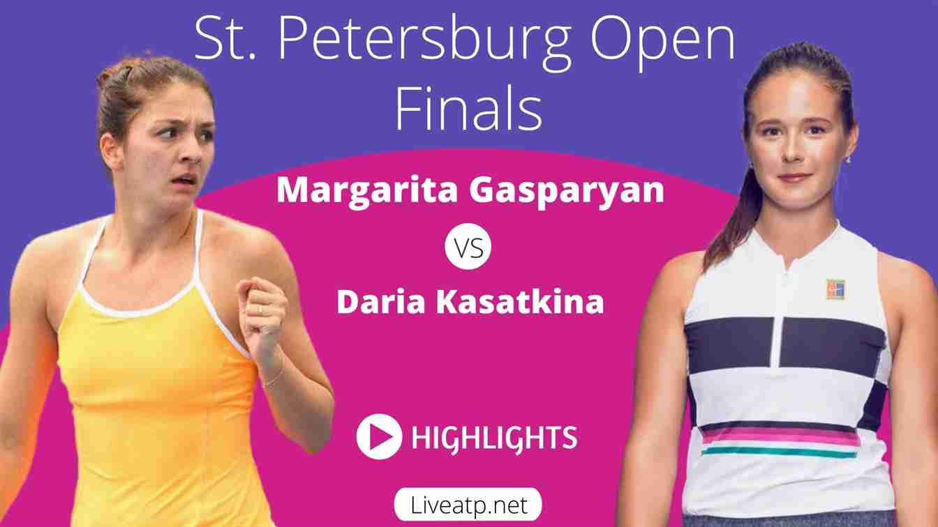 St Petersburg Open Final Highlights 2021 WTA