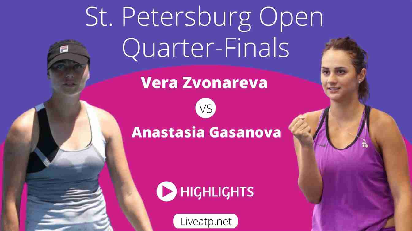 St Petersburg Open Quarter Final 2 Highlights 2021 WTA