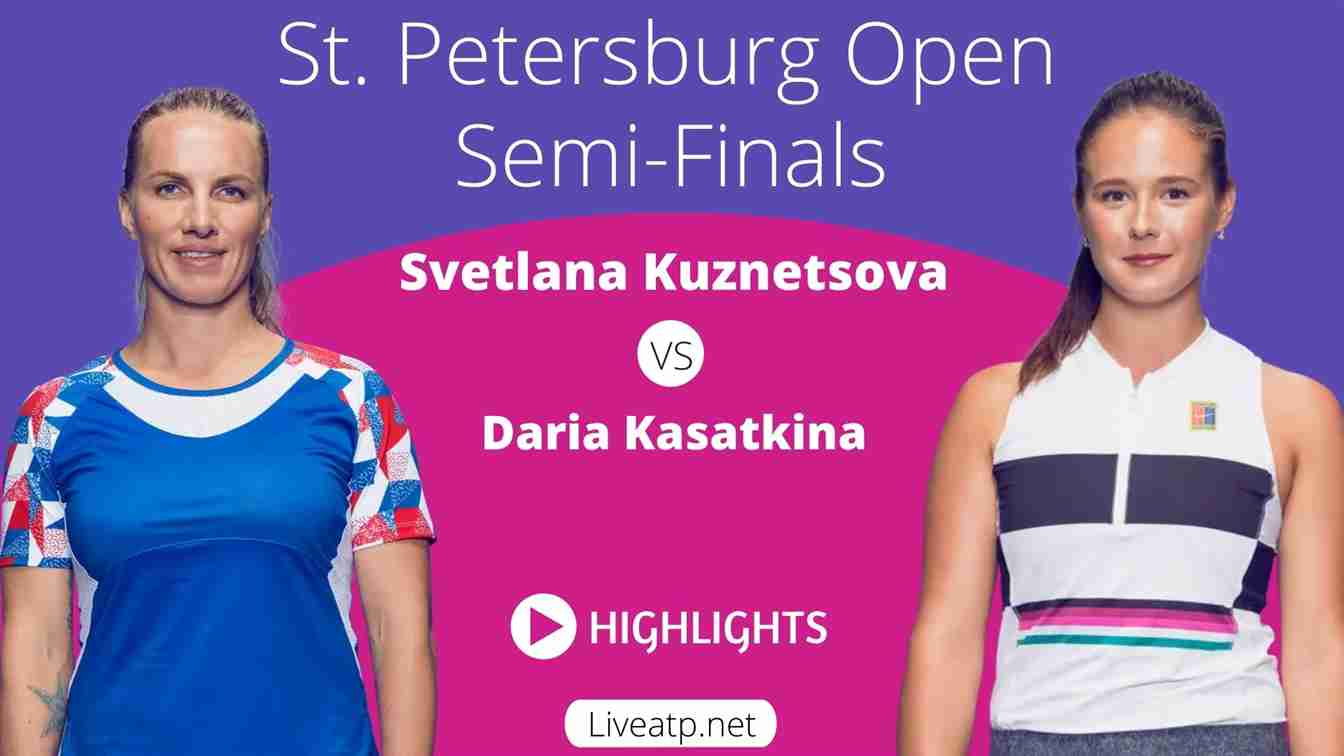 St Petersburg Open Semi Final 1 Highlights 2021 WTA