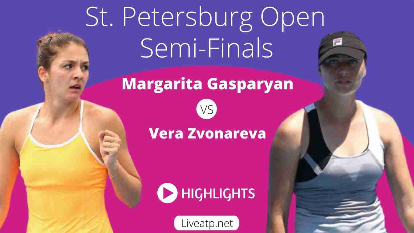 St Petersburg Open Semi Final 2 Highlights 2021 WTA