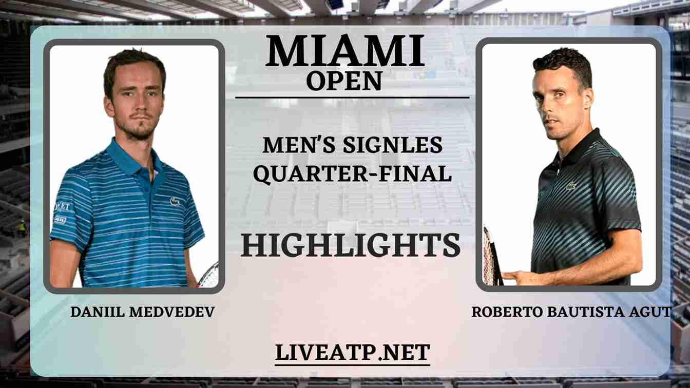 Miami Open Quarter Final 1 Mens Singles ATP