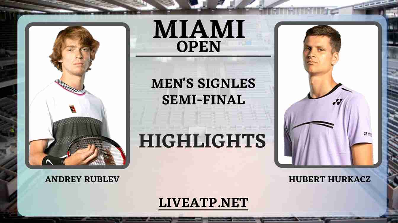 Miami Open Semi Final 2 Highlights 2021 Mens Singles ATP