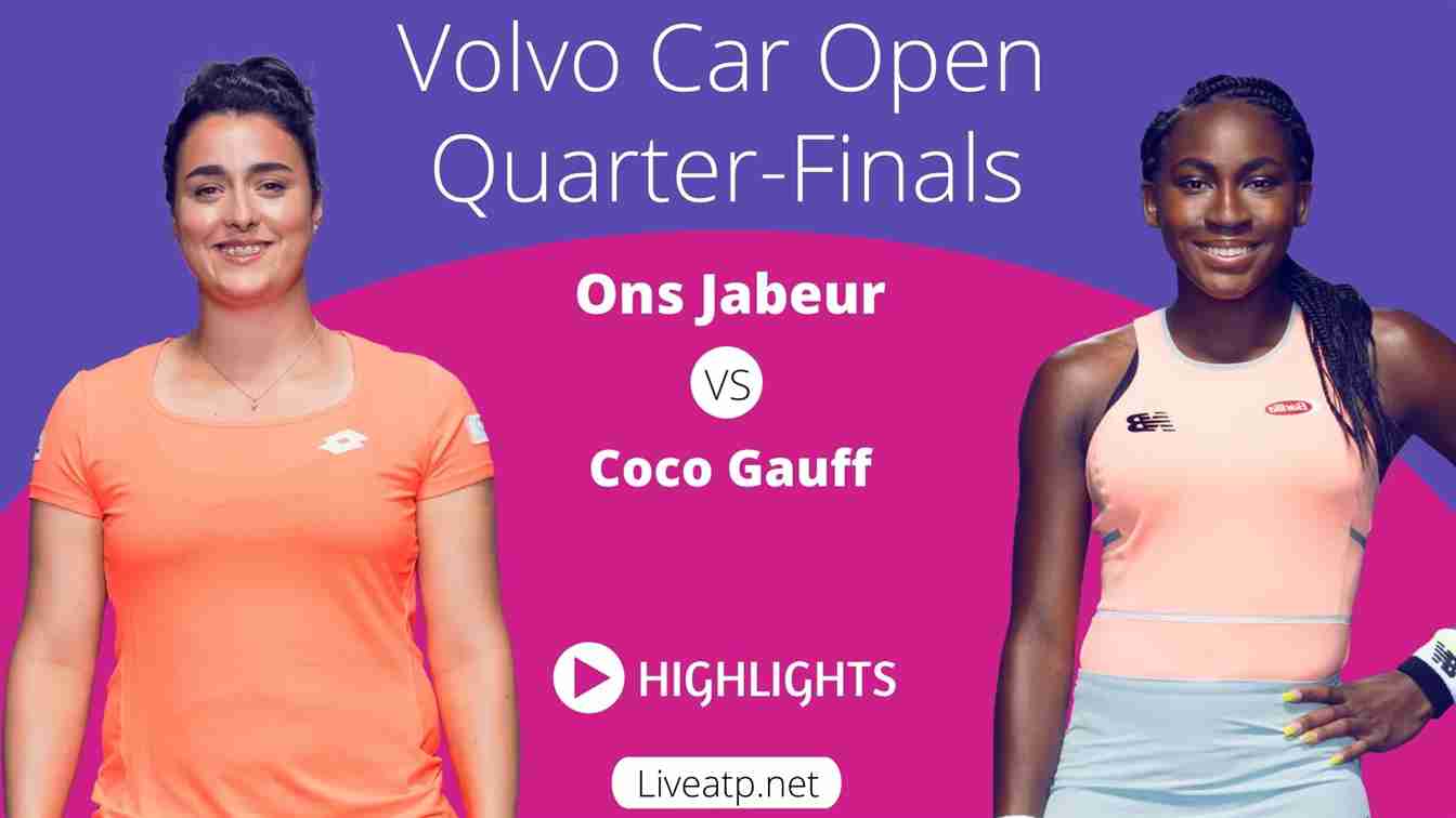Volvo Car Open Highlights 2021 Quarter Final 2 WTA