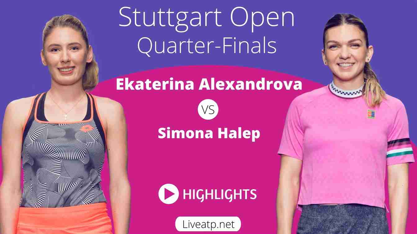 Stuttgart Open Quarter Final 3 Highlights 2021 WTA