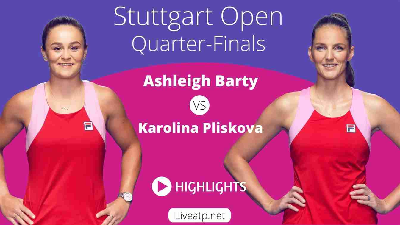 Stuttgart Open Quarter Final 4 Highlights 2021 WTA