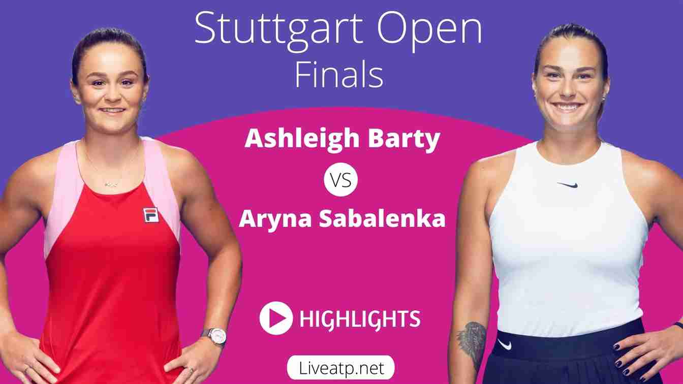 Stuttgart Open Final Highlights 2021 WTA