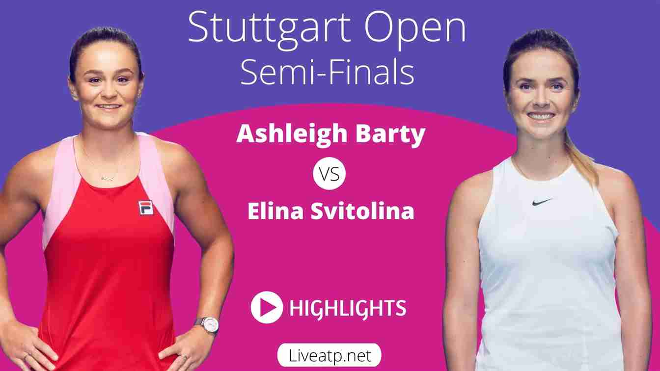 Stuttgart Open Semi Final 2 Highlights 2021 WTA